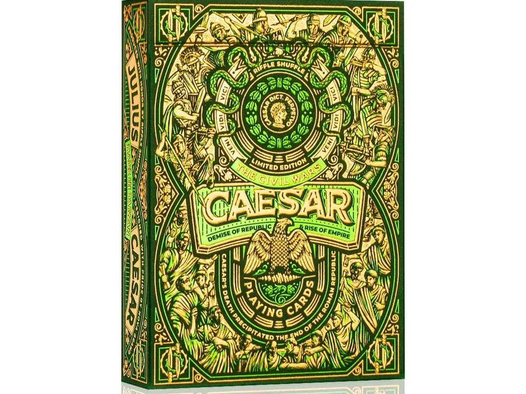 Caesar Playing Cards - Green Edition 1