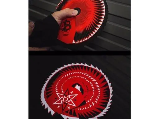 Cardistry Fanning - Red Colour Thumbnail 1