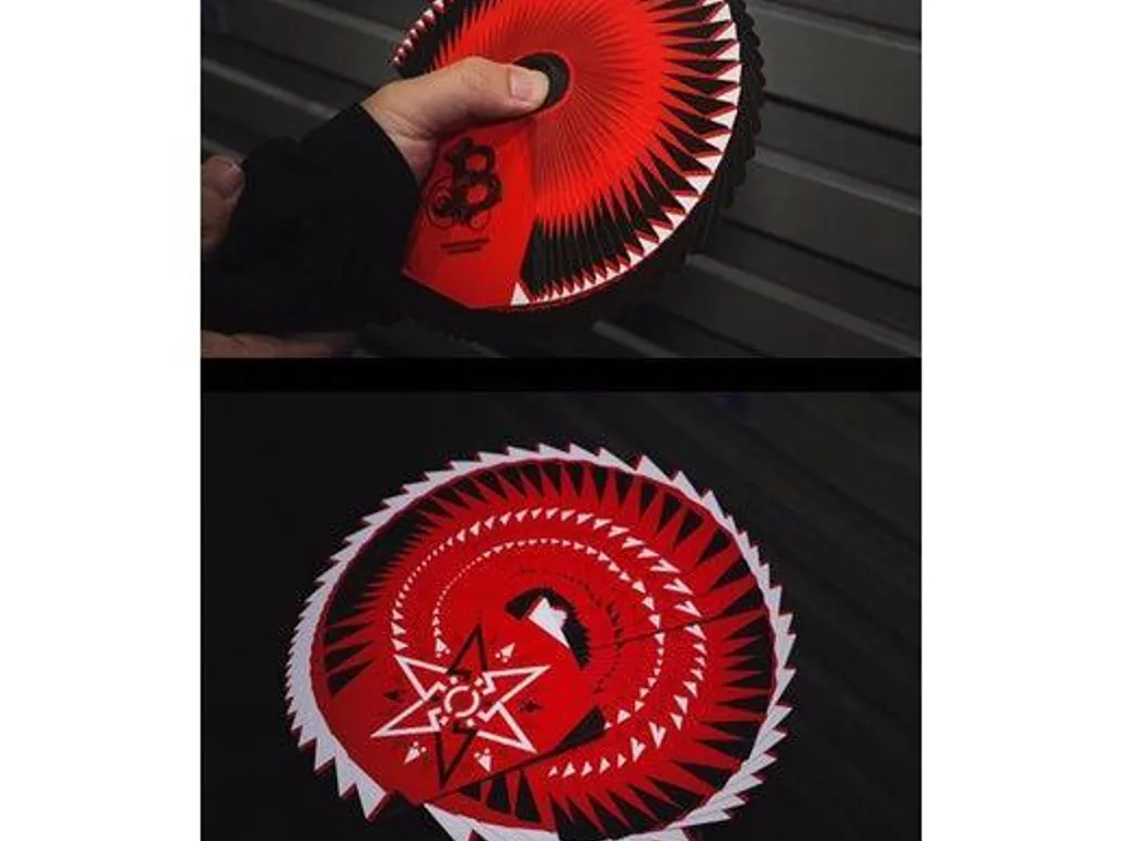 Cardistry Fanning - Red Colour 1