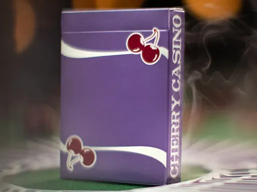 Cherry Casino Fremonts (Desert Inn Purple) Playing Cards is the latest installment of the ever-popular Cherry Casino Playing Card line. The Desert Inn Purple Cherries edition features the iconic cherry back design that playing card