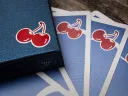 Cherry Casino House Deck Playing Cards - Tahoe Blue Thumbnail 4