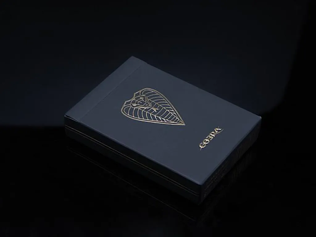 COBRA Black Edition Playing Cards 1