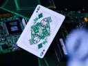 Cyberpunk Green by Elephant Playing Cards Thumbnail 8