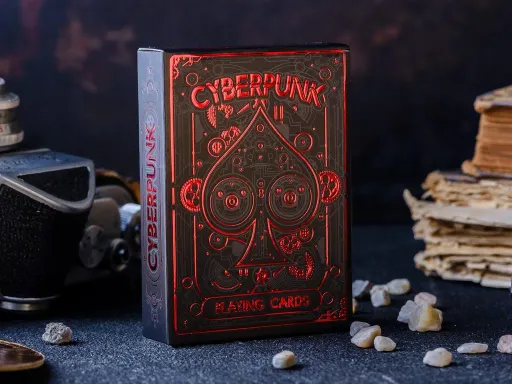 Cyberpunk Red by Elephant Playing Cards Thumbnail 1