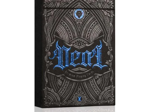 Deal with the Devil - UV Playing Cards makes use of UV Ink also known as invisible ink to conceal texts and signs. The Deal with the Devil playing cards is the debut project by