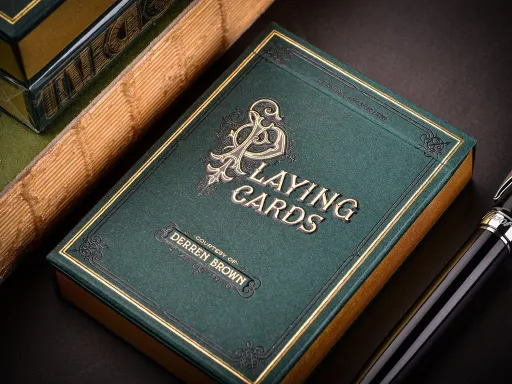 Derren Brown collaborated with theory11 to create the Derren Brown Playing Cards Deck which is a tribute to art, design, and the psychological art of illusion. Brown spent the past two years designing and bring