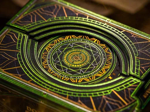 Doctor Strange V2 Mirror Dimension Playing Cards are housed in an innovative tuck case design that captures the essence of Doctor Strange's Eye of Agamotto.These Dr. Strange playing cards by Card Mafia are made from