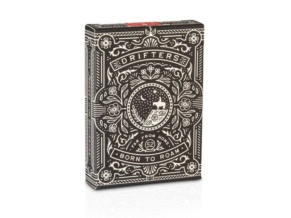 Drifters Playing Cards by Dan & Dave - Black Edition 1