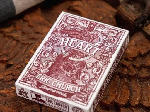 Jackson Robinson seldom creates decks which are in collaboration with other artist and the Eric Church Playing cards by Kings Wild Project are of course a collaboration with the one and only country music artist