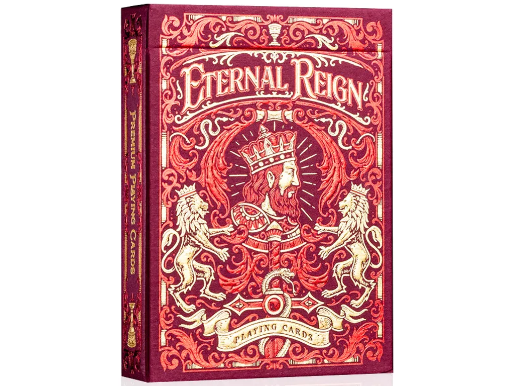 Eternal Reign Ruby Empire Playing Cards by Riffle Shuffle 1