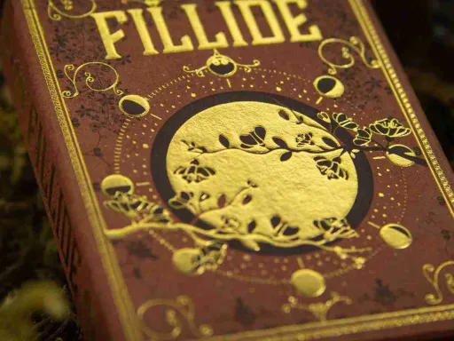 Fillide Playing Cards by Jocu are based on the Sicilian folk legend of the almond tree and the Terra V2 features a beautiful gold foiled tuck box.These cards don't just handle beautifully, they tell a