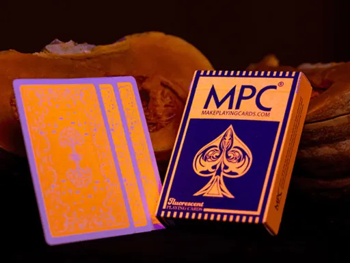 Fluorescent Playing Cards - Pumpkin Edition Thumbnail 1