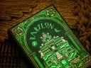 Forest Green Babylon Playing Cards Thumbnail 3