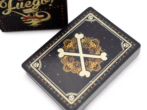 The Fuego! Playing Cards are the debut deck of Cellar Window. It had a limited print run through LPCC (Legends Playing Card Company). These cards are inspired by the works of Mexican political printmaker José