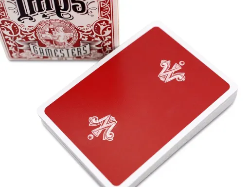 RARE 2015 EDITIONDesigned for the modern card player, this simple and elegant back design, featuring the Whispering Imps® famous "WI" logo, allows the player to focus on what's really important, the face cards. Each card