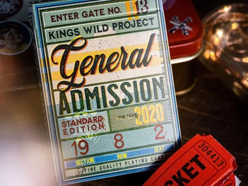 General Admission Playing Cards Thumbnail 1