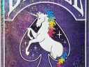 Gilded Bicycle Rainbow Unicorn Playing Cards Thumbnail 4