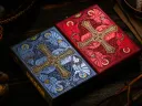 Gilded Cross Playing Cards - Red Maroon Martyrs 1 of 150 Thumbnail 4