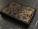 Gilded - Stronghold Sapphire Copper Edition Playing Cards Thumbnail 6