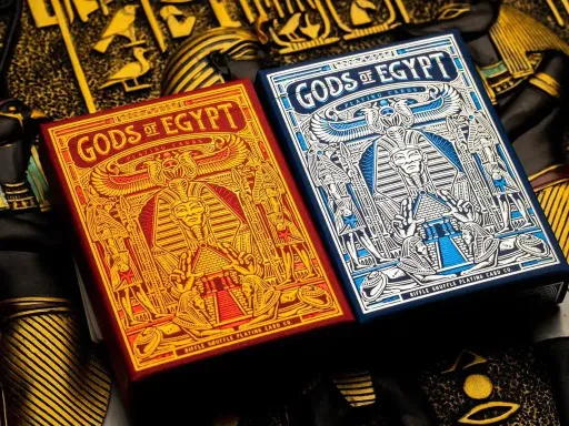 Gods of Egypt Playing Cards - Blue Nile Edition Thumbnail 1