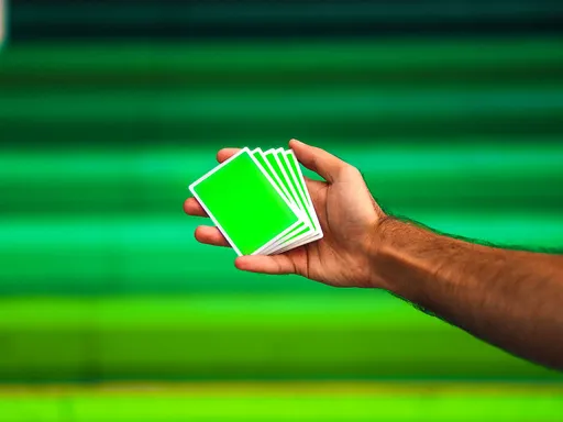 SPORT NEON GREEN&nbsp;VERSION&nbsp;: You will&nbsp;receive 5&nbsp;neon green&nbsp;Trainers : These trainers are LIMITED and we cannot guarantee another run -Each set are&nbsp;hand made to the perfect dimensions of a deck of cards.&nbsp; A new trend has