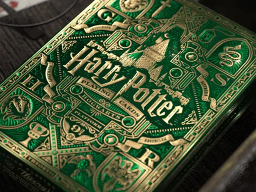 Harry Potter Playing Cards - Slytherin Thumbnail 1