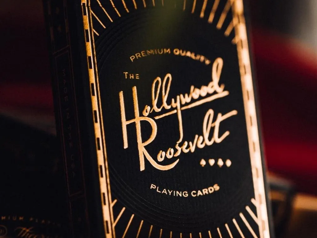 Hollywood Roosevelt Playing Cards 1