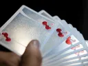 Holographic Sands Mirage Cherry Casino Playing Cards Thumbnail 4