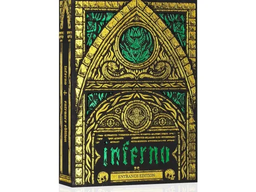 Inferno Playing Cards Emerald Blaze Thumbnail 1