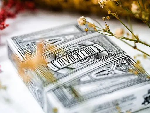 Invocation Platinum Playing Cards by Kings Wild ProjectA hand illustrated deck of luxury playing cards that exemplify the combination of beautiful design and technical achievement. Premium quality playing cards a collectors must have, great for