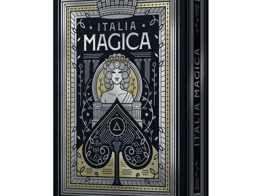 Inspired by the secrets and wonders of Italy, Thirdway Industries presents Italia Magica Playing Cards! Designed by the talented Italian artist Giovanni Meroni, every court card is a female Goddess that represents an Italian city.Premium