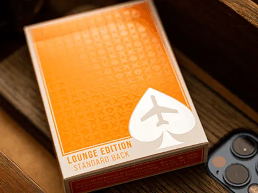 Jetsetter Playing Cards - Orange Thumbnail 1