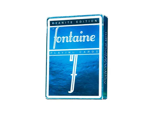 Kyanite Foil Fontaines are now available for sale and are printed by LPCC.Fontaine Kyanite Foil features a stunning turquoise coloured foil and is part of the Fontaine Cards Foiled series.