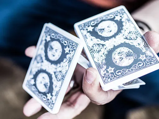 Designed with magicians in mind, Les Méliès card deck is simple in concept yet intricately designed to enhance performance for both the magician and his or her audience. The design concept of the card was