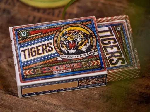 Iconic Numbered Seals and limited to 1000 matchboxes only! Jackson Robinson at Kings Wild Projects has been creating beautiful boxes for his collection this year and it was only fitting for his Iconic Tigers to