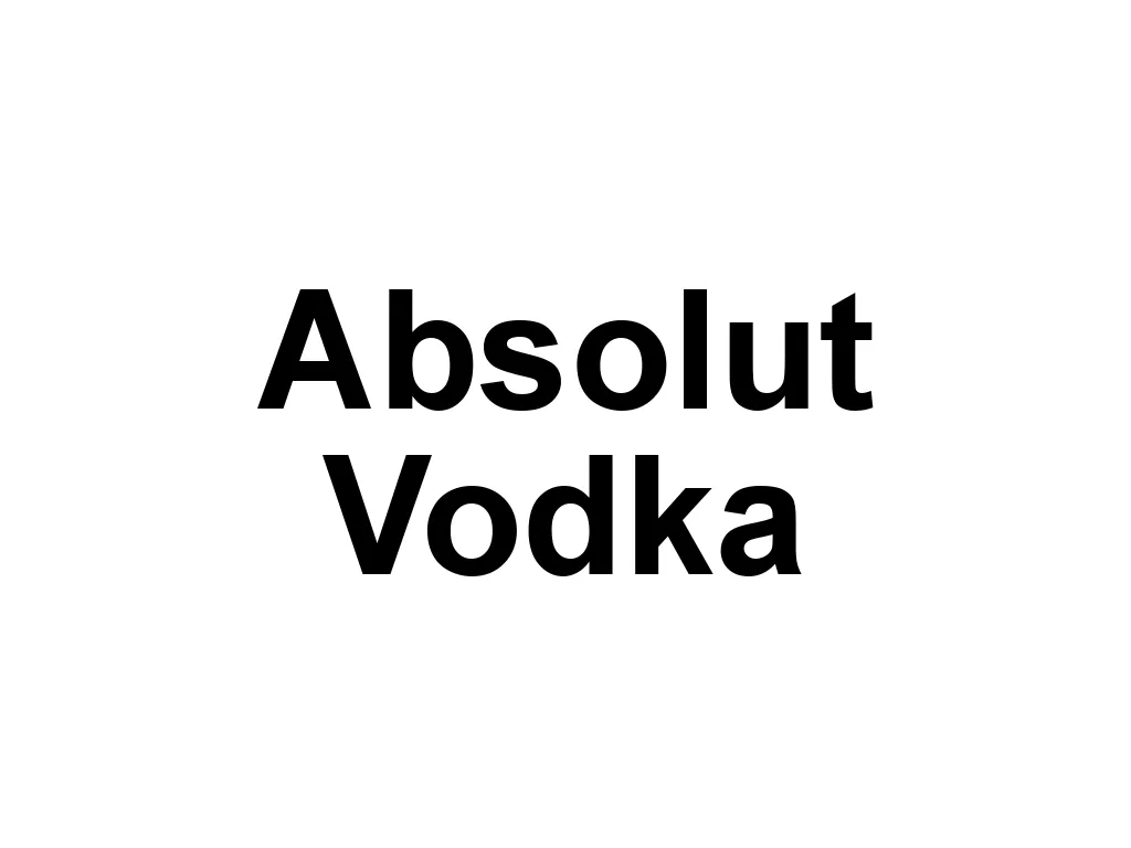 Absolut Vodka is one of the world's leading premium vodka brands, originating from Sweden. Known for its pure taste and creative marketing campaigns, Absolut Vodka has a rich heritage of quality and innovation. The brand