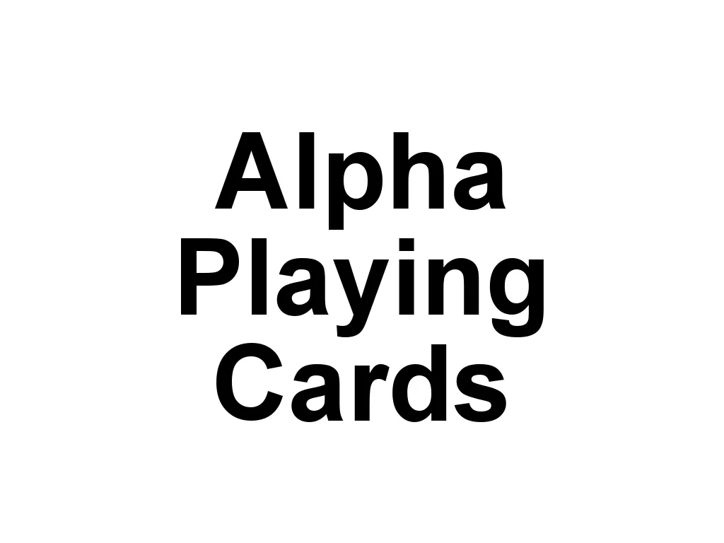 Alpha Playing Cards is a brand committed to elevating the standard of playing card design. With a focus on premium materials and innovative graphics, Alpha Playing Cards caters to cardists, magicians, and collectors who seek