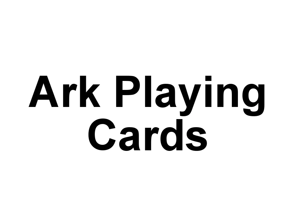 Ark Playing Cards combines modern design with high-quality craftsmanship to create decks that stand out in both appearance and performance. The brand is known for its attention to detail and commitment to producing playing cards