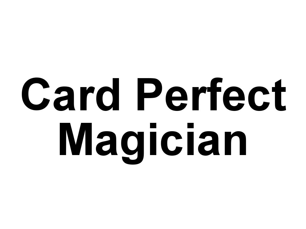 Card Perfect Magician offers a range of high-quality playing cards and magic accessories. With a focus on precision and performance, their products are designed to meet the needs of both professional magicians and hobbyists.