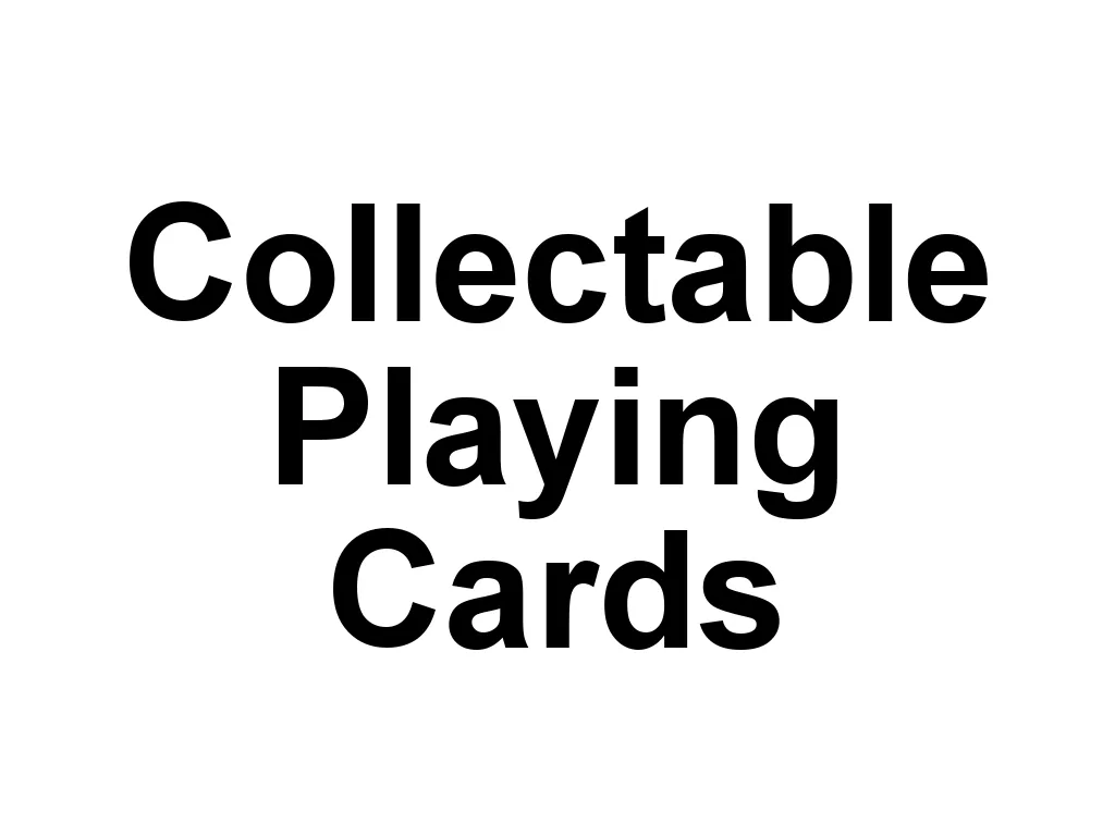 Collectable Playing Cards is a brand dedicated to producing limited edition and artistically designed playing cards. Each deck is crafted with collectors in mind, ensuring that every release is a unique and valuable addition to