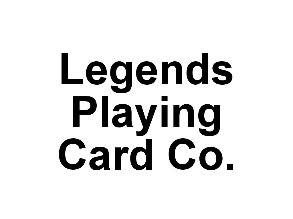 Legends Playing Card Co. is a leading manufacturer of high-quality playing cards. Known for their attention to detail and superior craftsmanship, Legends decks are favored by magicians, cardists, and collectors around the world.