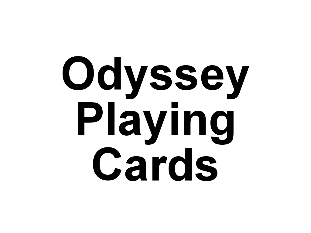 Odyssey Playing Cards is a brand known for its stylish and high-quality designs. Their decks often feature modern aesthetics and unique patterns, making them a popular choice among cardists and collectors who appreciate both aesthetics