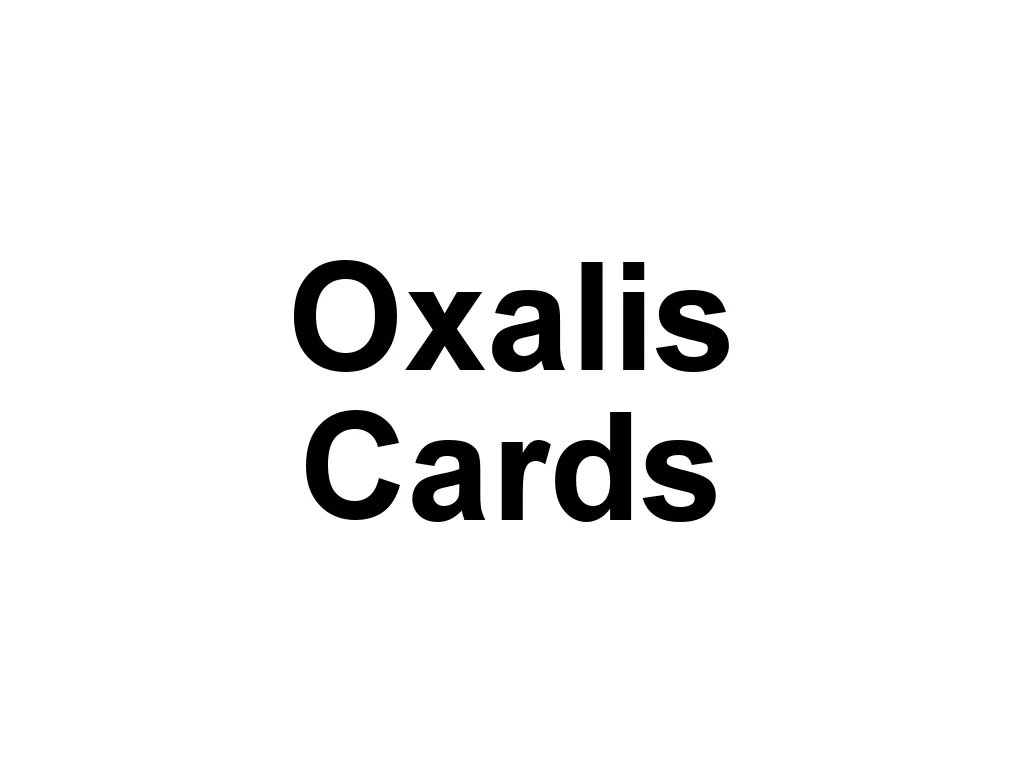 Oxalis Cards is a brand that creates high-quality and artistically designed playing cards. Their decks are known for their unique themes and attention to detail, making them a popular choice among collectors and cardists.