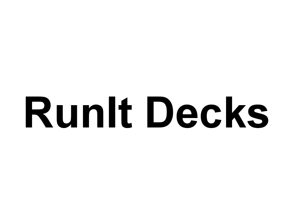 RunIt Decks is a brand that offers a wide range of custom playing cards. Their decks are known for their unique designs and high-quality materials, making them a popular choice for cardists, magicians, and collectors.