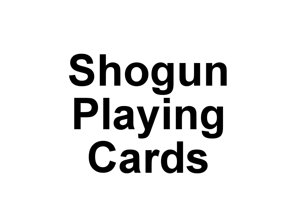 Shogun Playing Cards is a brand that creates high-quality and artistically designed playing cards. Their decks are known for their unique themes and attention to detail, making them a popular choice among collectors and cardists.