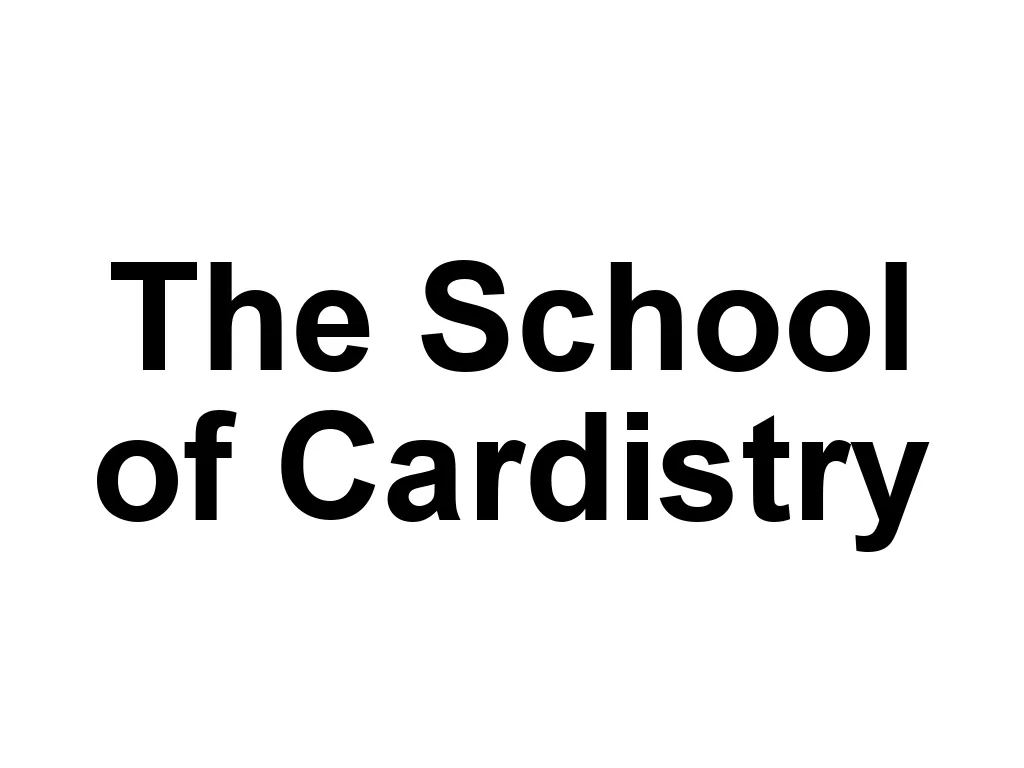 The School of Cardistry is an educational platform dedicated to teaching the art of cardistry. They offer a range of instructional materials, high-quality playing cards, and accessories designed to help enthusiasts master the craft and