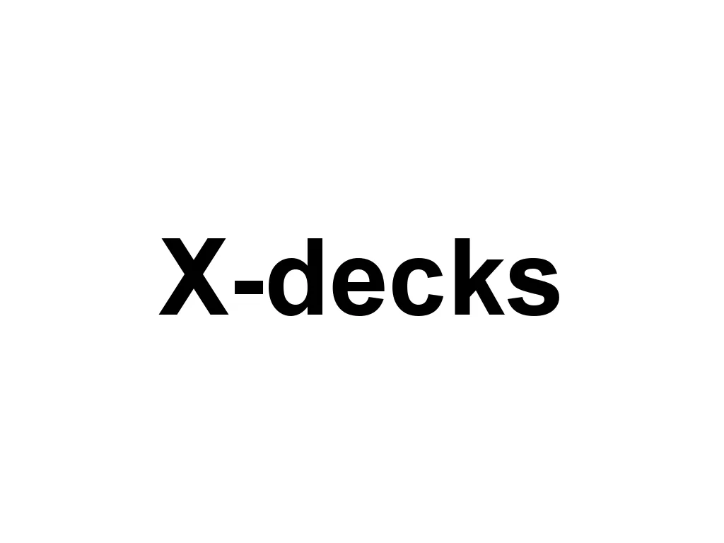 X-decks is a brand that creates stylish and high-quality playing cards. Their designs often feature bold colors and unique patterns, making their decks a popular choice for cardists and collectors who appreciate both aesthetics and