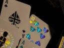 London Diffractor Playing Cards -  Ice Blue Thumbnail 4