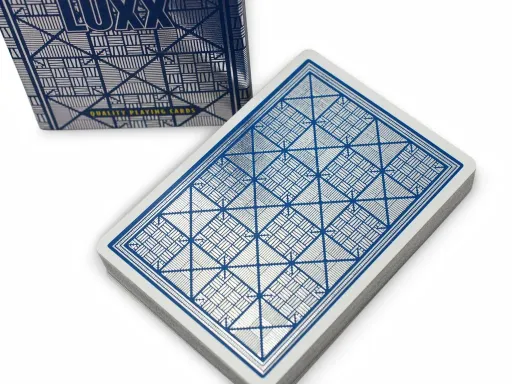 The latest edition in the highly successful LUXX® premium playing card line, the Greille (French for "grill") deck boasts a sleek modernist design by Rick Davidson that will make it the star of any cardistry