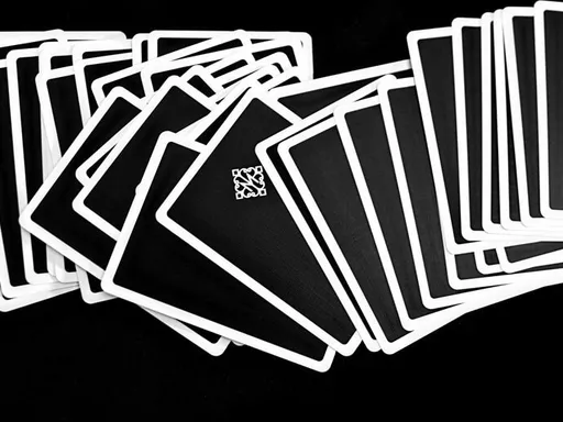 Madison Rounders Playing Cards - BLACK Madison Rounders, designed by Daniel Madison, are minimal, bold cards reflecting casino style and ideals, with a fit Ace of Spades.